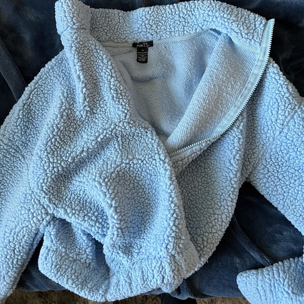Fuzzy jacket